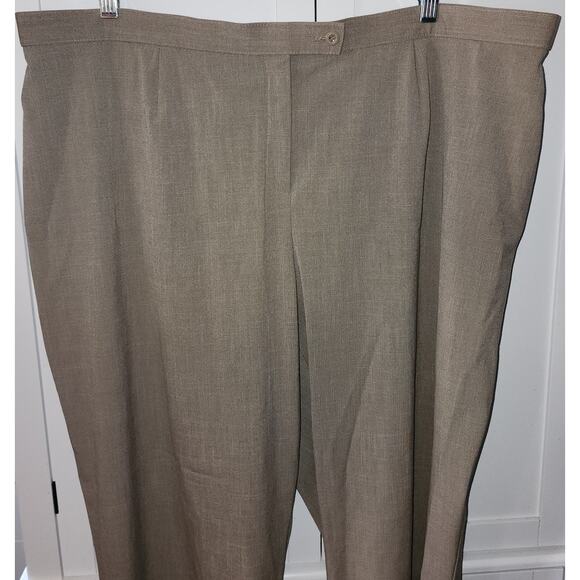 East 5th Secretly Slender Tan Pants Plus Size 22W - Picture 3 of 8